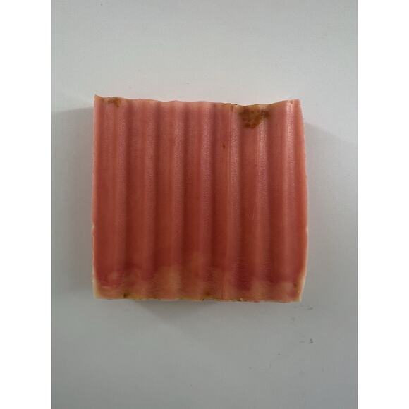 3x Goat Milk Soap Bar Tangerine Grapefruit Orange w/ Zest 3oz Body Handmade New - Picture 4 of 6